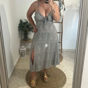 Vestido topito