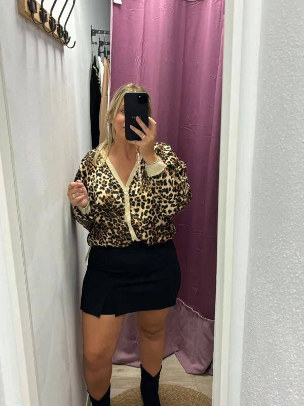 Bomber animal print