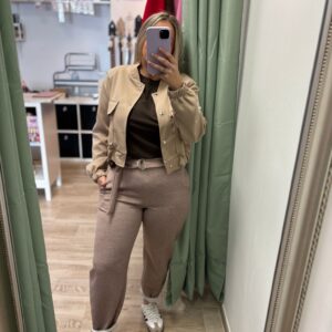 Pantalon zara mom fit