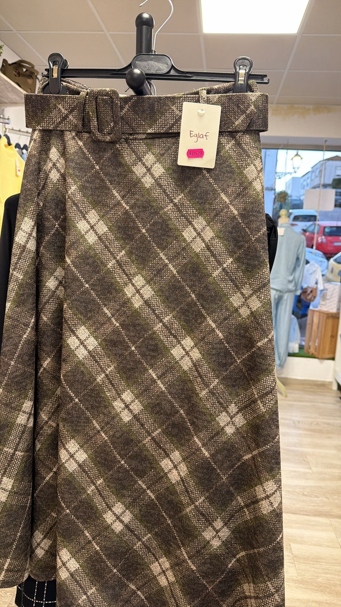 Falda cuadro vichy - Imagen 2