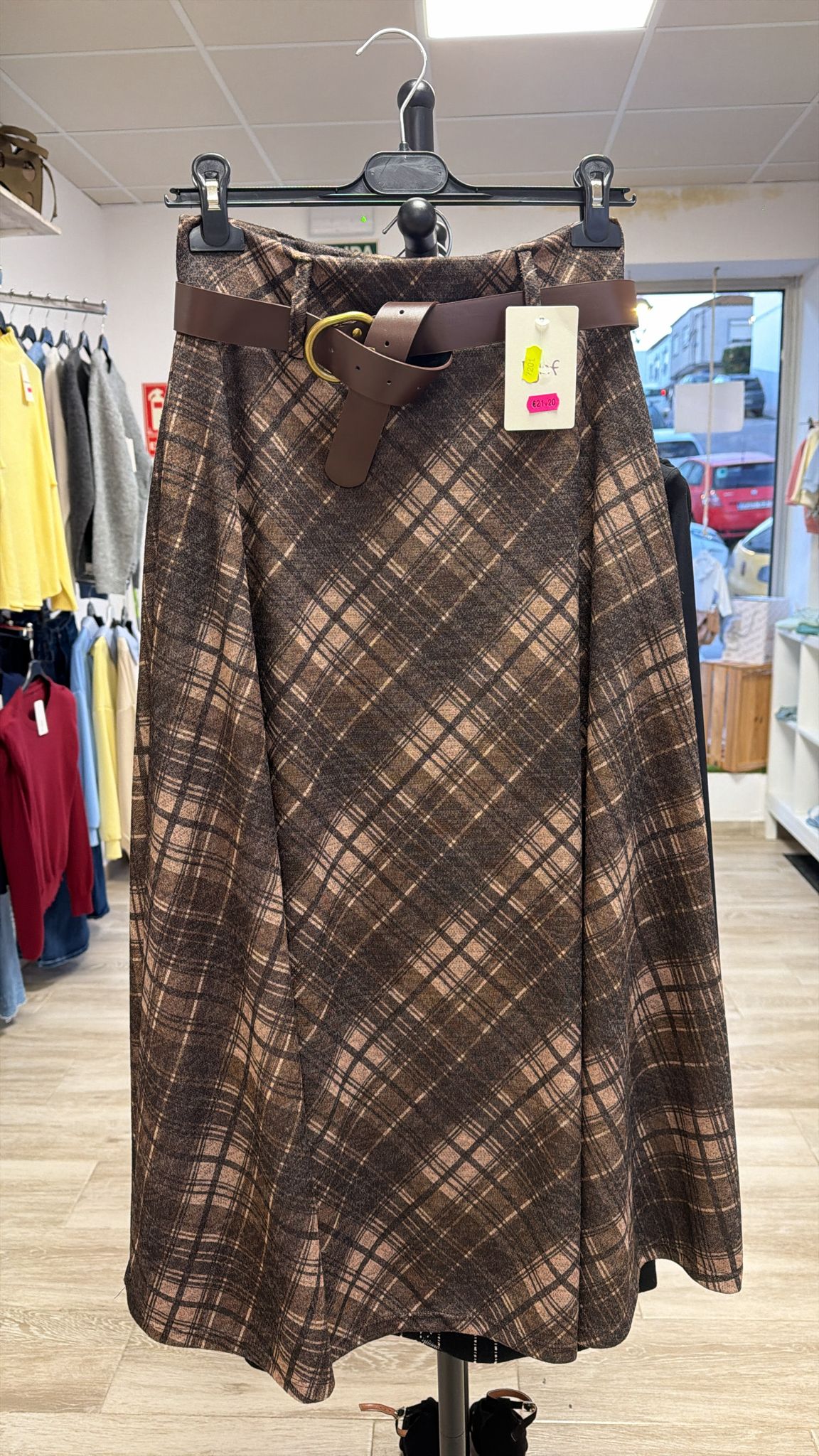 Falda cuadro vichy - Imagen 3